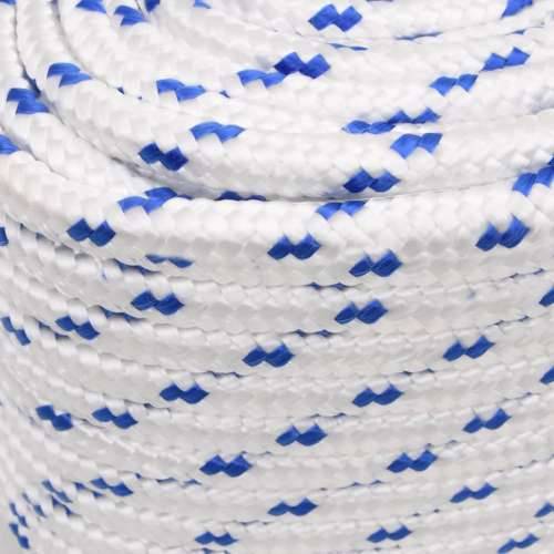 Brodski konop bijeli 18 mm 100 m od polipropilena - Bijela i plava 1 100 m 18 mm Cijena