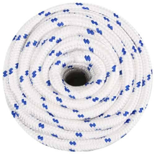 Brodski konop bijeli 20 mm 25 m od polipropilena - Bijela i plava 1 25 m 20 mm Cijena