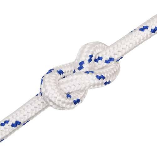 Brodski konop bijeli 20 mm 25 m od polipropilena - Bijela i plava 1 25 m 20 mm Cijena