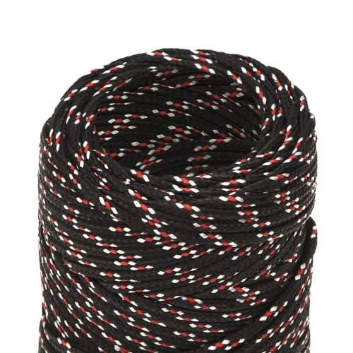 Brodski konop crni 2 mm 25 m od polipropilena - Crna i crvena 1 25 m 2 mm Cijena
