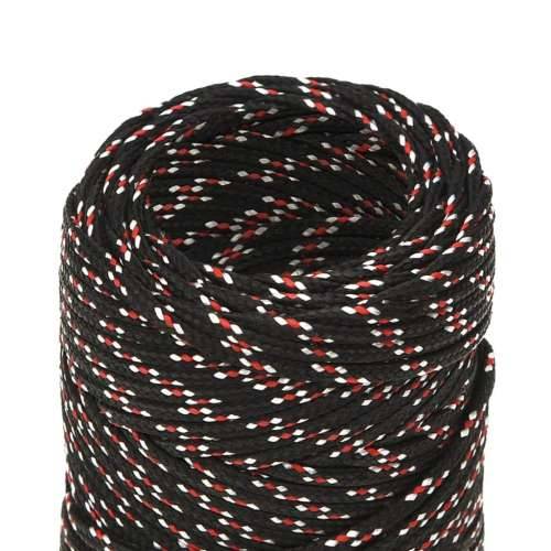 Brodski konop crni 2 mm 250 m od polipropilena - Crna i crvena 1 250 m 2 mm Cijena