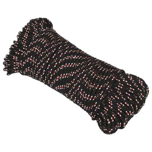 Brodski konop crni 4 mm 50 m od polipropilena - Crna i crvena 1 50 m 4 mm Cijena
