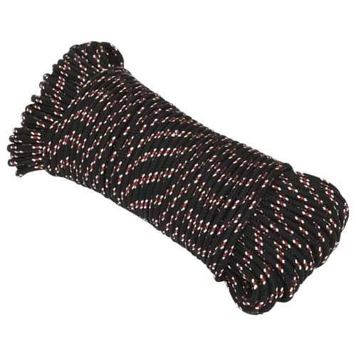 Brodski konop crni 4 mm 100 m od polipropilena - Crna i crvena 1 100 m 4 mm Cijena