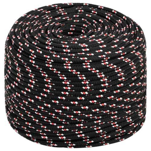 Brodski konop crni 8 mm 250 m od polipropilena - Crna i crvena 1 250 m 8 mm Cijena