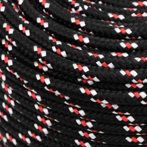 Brodski konop crni 8 mm 250 m od polipropilena - Crna i crvena 1 250 m 8 mm Cijena