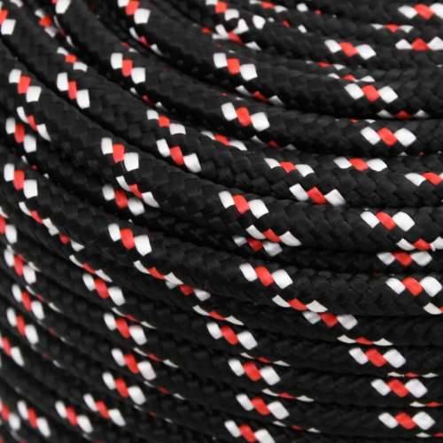 Brodski konop crni 10 mm 25 m od polipropilena - Crna i crvena 1 25 m 10 mm Cijena