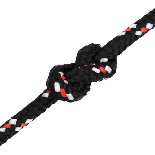 Brodski konop crni 10 mm 25 m od polipropilena - Crna i crvena 1 25 m 10 mm Cijena