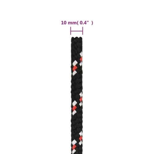 Brodski konop crni 10 mm 25 m od polipropilena - Crna i crvena 1 25 m 10 mm Cijena