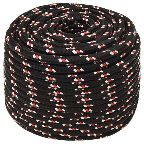 Brodski konop crni 14 mm 25 m od polipropilena - Crna i crvena 1 25 m 14 mm Cijena