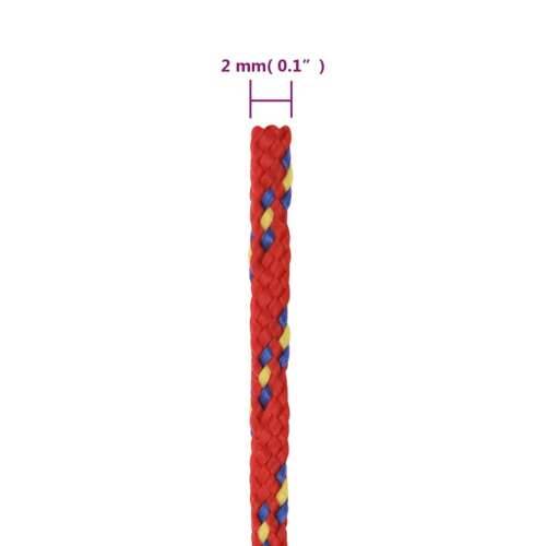 Brodski konop crveni 2 mm 500 m od polipropilena - Crvena 1 500 m 2 mm Cijena