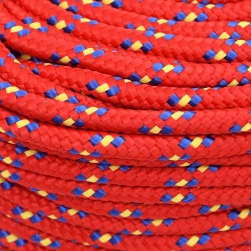 Brodski konop crveni 6 mm 250 m od polipropilena - Crvena 1 250 m 6 mm Cijena