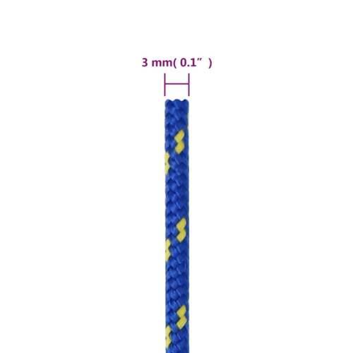 Brodski konop plavi 3 mm 100 m od polipropilena - Plava 1 100 m 3 mm Cijena