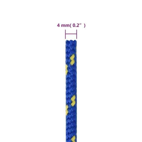 Brodski konop plavi 4 mm 50 m od polipropilena - Plava 1 50 m 4 mm Cijena