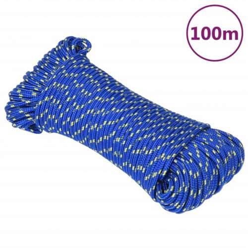 Brodski konop plavi 4 mm 100 m od polipropilena - Plava 1 100 m 4 mm Cijena