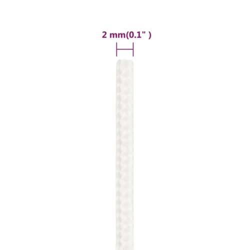Brodski konop svjetlobijeli 2 mm 50 m od polipropilena - Bijela 1 50 m 2 mm Cijena
