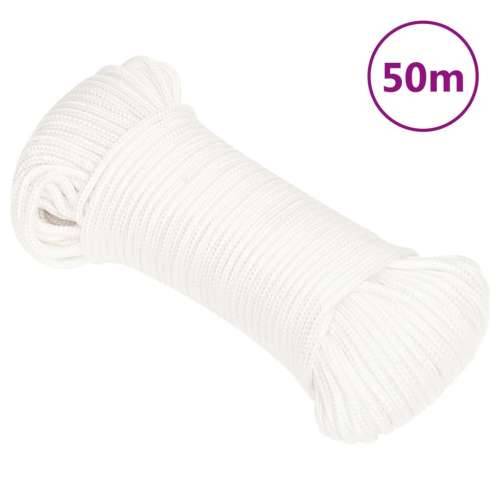 Brodski konop svjetlobijeli 4 mm 50 m od polipropilena - Bijela 1 50 m 4 mm Cijena