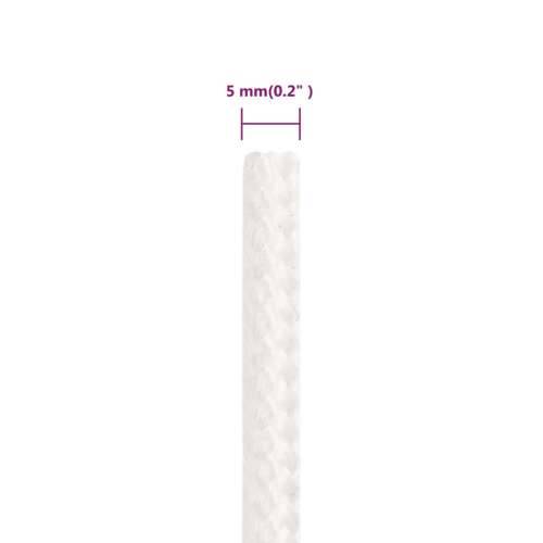 Brodski konop svjetlobijeli 5 mm 50 m od polipropilena - Bijela 1 50 m 5 mm Cijena