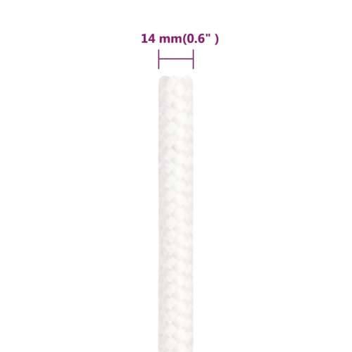 Brodski konop svjetlobijeli 14 mm 25 m od polipropilena - Bijela 1 25 m 14 mm Cijena