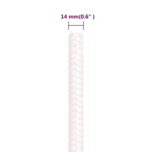 Brodski konop svjetlobijeli 14 mm 100 m od polipropilena - Bijela 1 100 m 14 mm Cijena