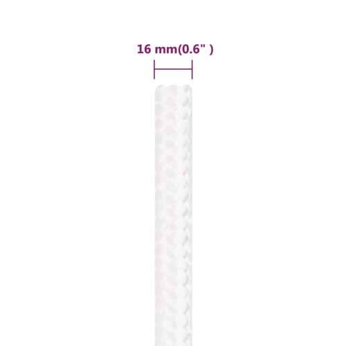 Brodski konop svjetlobijeli 16 mm 25 m od polipropilena - Bijela 1 25 m 16 mm Cijena