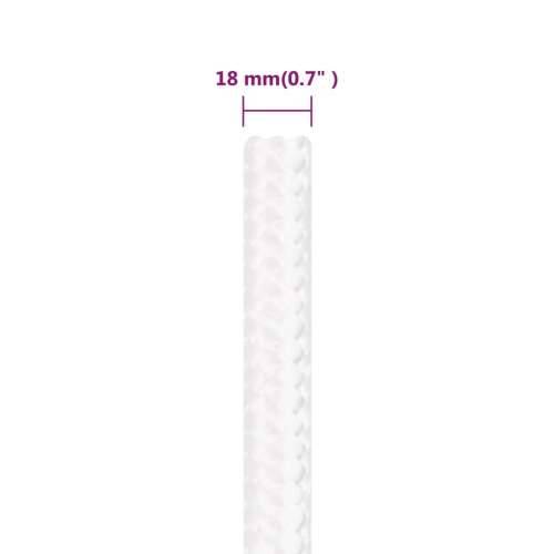 Brodski konop svjetlobijeli 18 mm 25 m od polipropilena - Bijela 1 25 m 18 mm Cijena