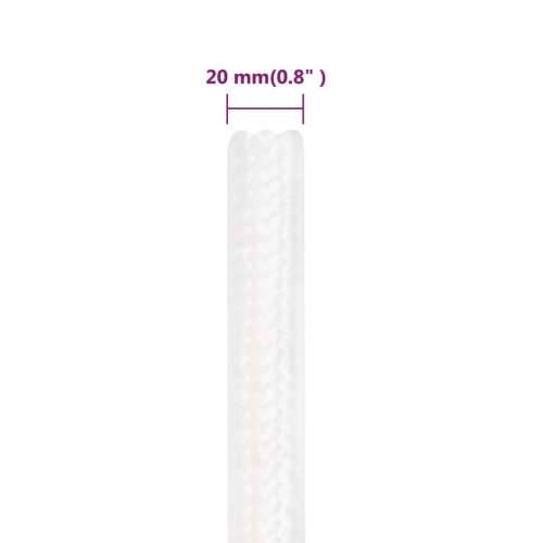 Brodski konop svjetlobijeli 20 mm 25 m od polipropilena - Bijela 1 25 m 20 mm Cijena
