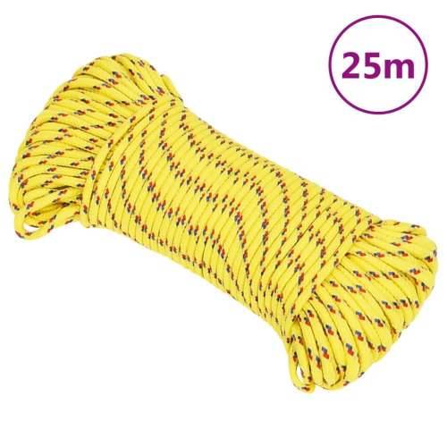 Brodski konop žuti 3 mm 25 m od polipropilena - Žuta 1 25 m 3 mm Cijena