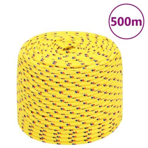 Brodski konop žuti 8 mm 500 m od polipropilena - Žuta 1 500 m 8 mm Cijena
