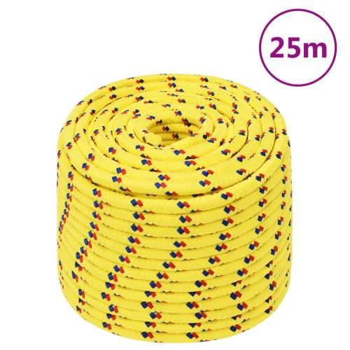 Brodski konop žuti 12 mm 25 m od polipropilena - Žuta 1 25 m 12 mm Cijena
