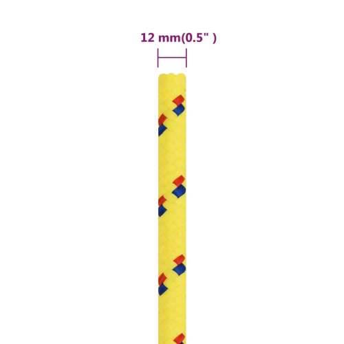 Brodski konop žuti 12 mm 250 m od polipropilena - Žuta 1 250 m 12 mm Cijena