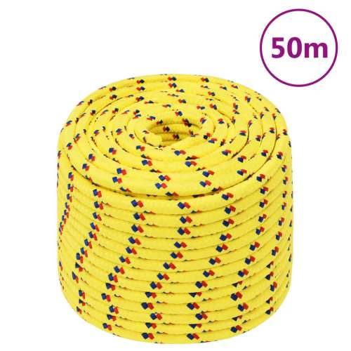 Brodski konop žuti 14 mm 50 m od polipropilena - Žuta 1 50 m 14 mm Cijena