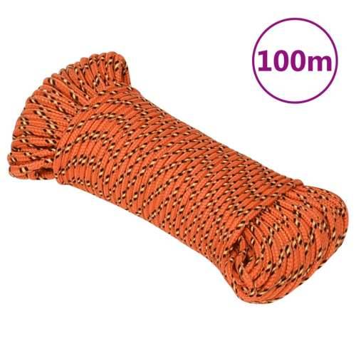 Brodski konop narančasti 4 mm 100 m od polipropilena - orange 1 100 m 4 mm Cijena