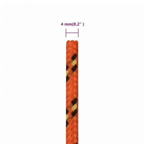 Brodski konop narančasti 4 mm 100 m od polipropilena - orange 1 100 m 4 mm Cijena