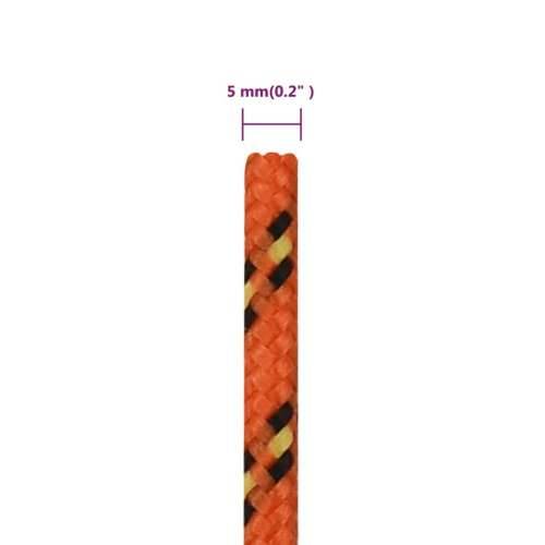 Brodski konop narančasti 5 mm 50 m od polipropilena - orange 1 50 m 5 mm Cijena