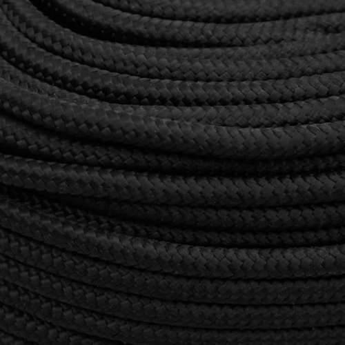 Brodski konop tamnocrni 8 mm 250 m od polipropilena - Crna 1 250 m 8 mm Cijena