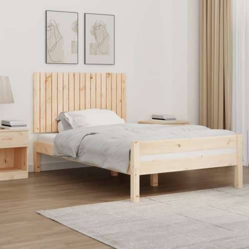 Zidno uzglavlje 108 x 3 x 60 cm od masivne borovine - Prirodna 108 x 60 cm 1 Cijena