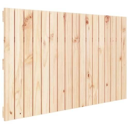 Zidno uzglavlje 108 x 3 x 60 cm od masivne borovine - Prirodna 108 x 60 cm 1 Cijena