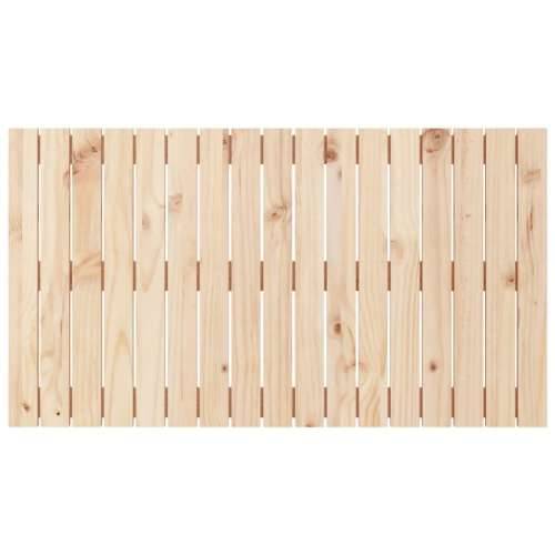 Zidno uzglavlje 108 x 3 x 60 cm od masivne borovine - Prirodna 108 x 60 cm 1 Cijena