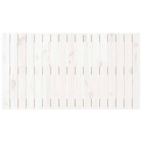Zidno uzglavlje bijelo 108 x 3 x 60 cm od masivne borovine - Bijela 108 x 60 cm 1 Cijena