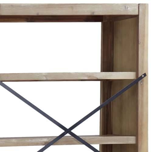 Polica za knjige sa 6 razina 80x30x170 cm masivno drvo bagrema - 1 170 cm Cijena