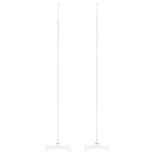 Univerzalni stalak za zvučnike 2kom bijeli 19x19x82-104cm čelik Cijena