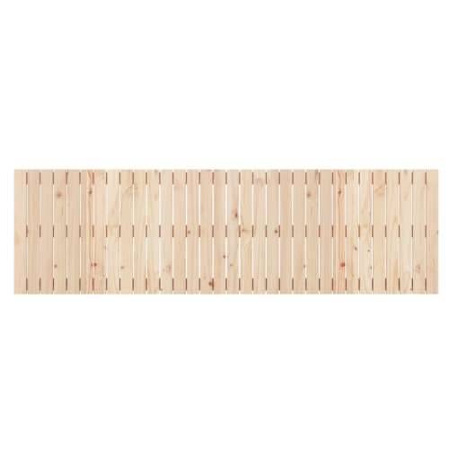 Zidno uzglavlje 204x3x60 cm od masivne borovine - Prirodna 204 x 60 cm 1 Cijena