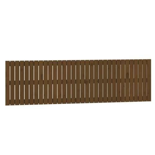 Zidno uzglavlje boja meda 204x3x60 cm masivna borovina - boja meda 204 x 60 cm 1 Cijena
