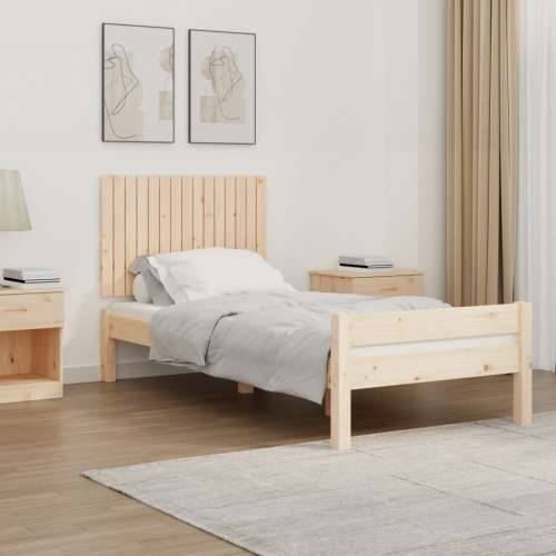 Zidno uzglavlje 95,5x3x60 cm od masivne borovine - Prirodna 95.5 x 60 cm 1 Cijena