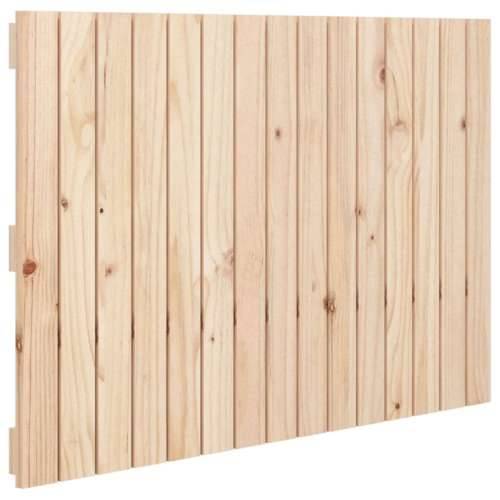 Zidno uzglavlje 95,5x3x60 cm od masivne borovine - Prirodna 95.5 x 60 cm 1 Cijena