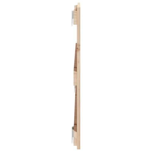 Zidno uzglavlje 95,5x3x60 cm od masivne borovine - Prirodna 95.5 x 60 cm 1 Cijena
