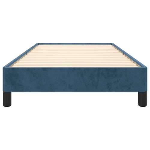 Okvir za krevet tamnoplavi 80x200 cm baršunasti Cijena