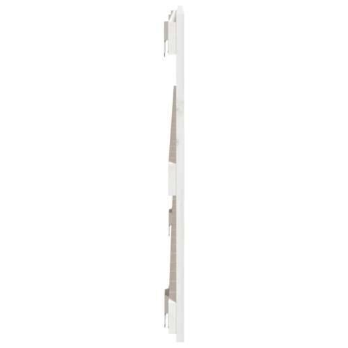 Zidno uzglavlje bijelo 140x3x60 cm od masivne borovine - Bijela 140 x 60 cm 1 Cijena