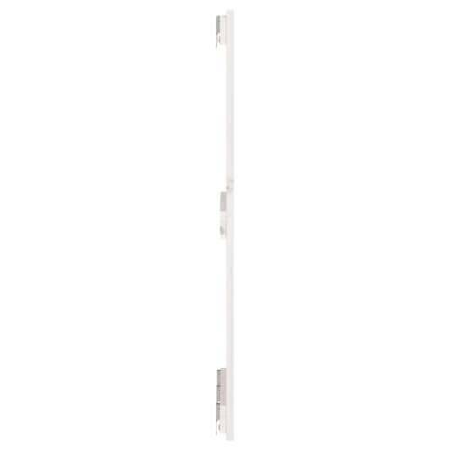 Zidno uzglavlje bijelo 140x3x90 cm od masivne borovine - Bijela 140 x 90 cm 1 Cijena