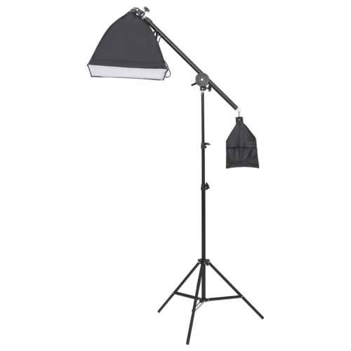 Set studijske rasvjete s tronošcem i softboxovima - 3 photo lights + 3 softboxes + 1 carrying bag + 3 tripods 10 Cijena